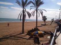 Guardamar beach in November